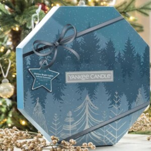 CALENDRIER DE L'AVENT - COURONNE YANKEE CANDLE BLEU